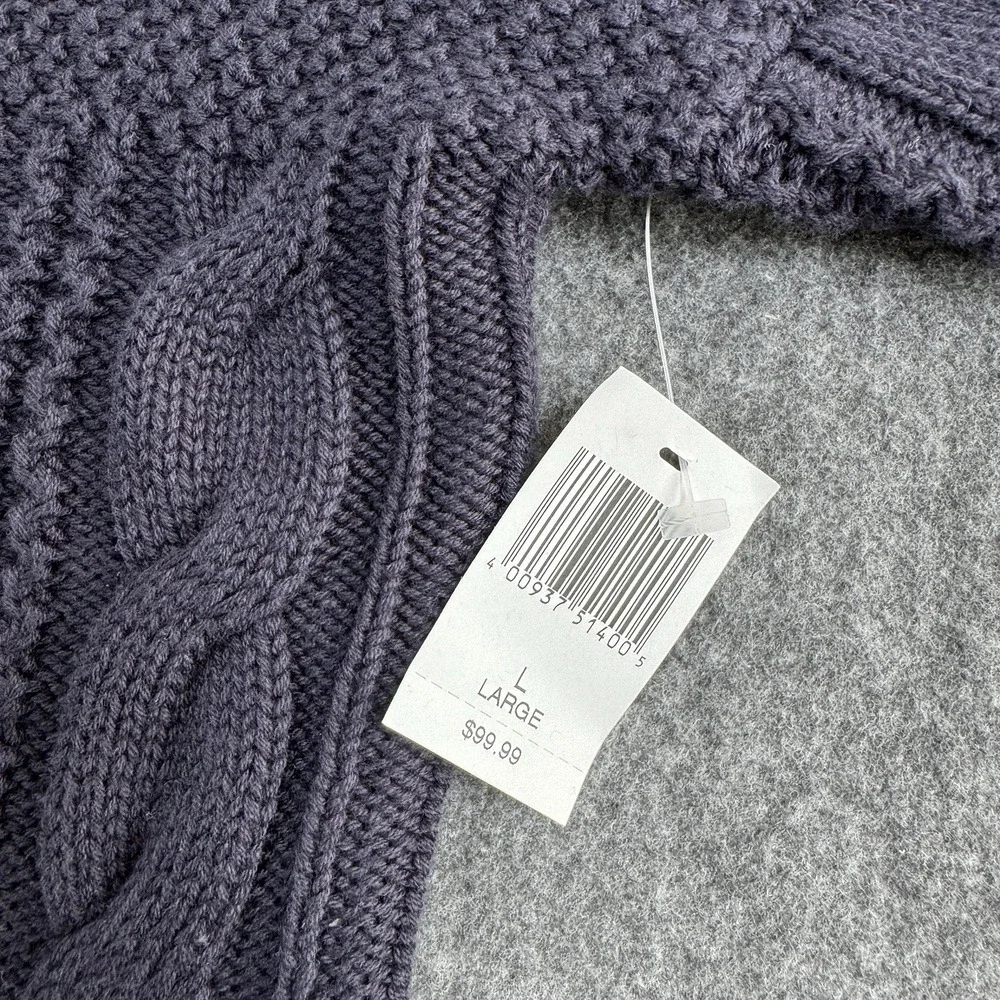 NWT Disney Vacation Club Member Spirit Jersey L Cable Knit Sweater DVC